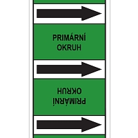 Značení potrubí, primární okruh